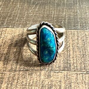 vintage turquoise ring size 10